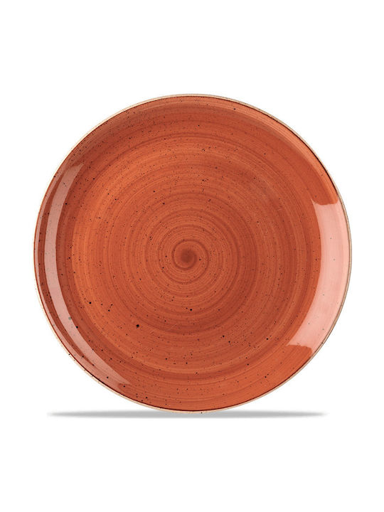 Churchill 1795 Teller Untiefe aus Porzellan Orange 28.8cm 12Stück