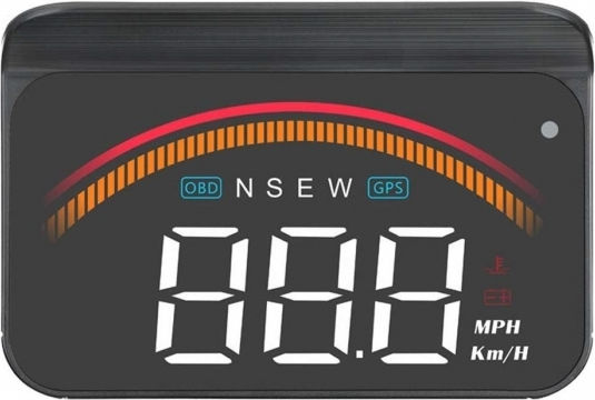 Diagnostic Device Dashboard Information Display On Windshield Speedometer Obdii Euobd M11