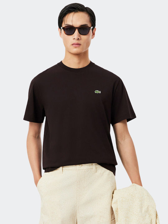 Lacoste T-shirt Μαύρο