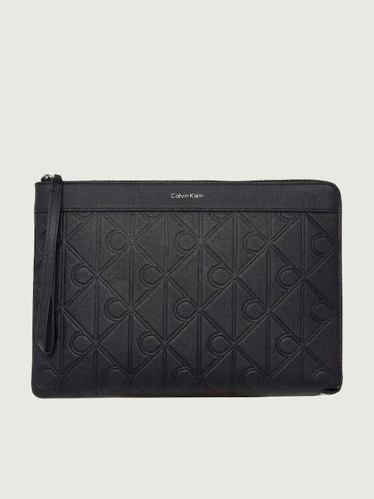 Emblem Herrentasche Schulter / Crossbody Schwarz