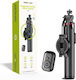 Mobile Origin S1 Selfie-Stick Handy-Stative Bluetooth-Schwarz