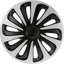 Lampa Car Hubcaps 17 Inch Silver 1 Piece