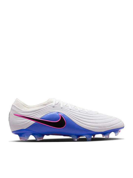Nike Tiempo Football Shoes with Cleats White