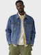 Trucker Geacă Dark Aged Denim