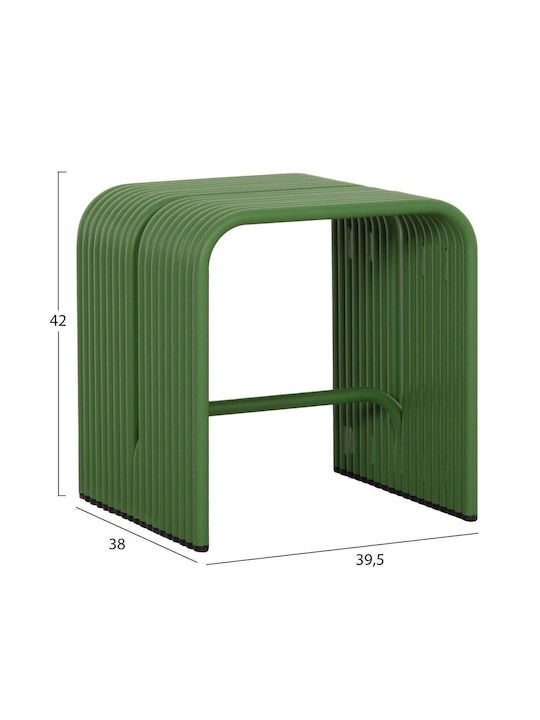 Табуретка Дневна стая Метално Green Colour 40x38x42бр