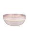 Butlers Tavira Servierschale Rund Keramik Rosa mit Durchmesser 16cm
