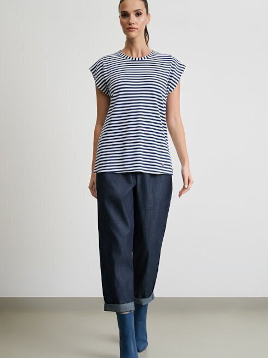 Women's Jean Trousers in Relaxed Fit Blue