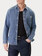 Long-sleeved Denim Shirt Vintage Indigo