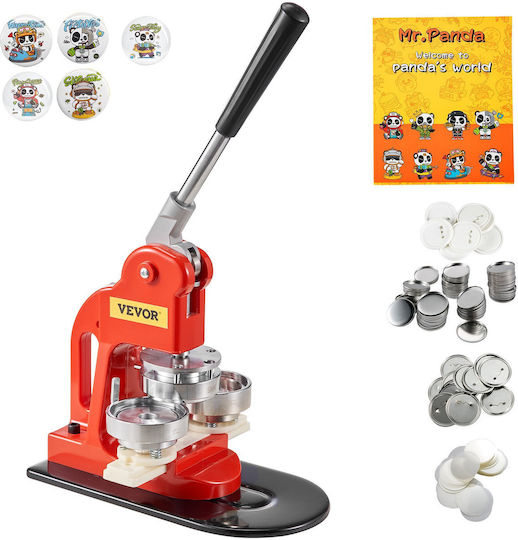 Vevor Button Maker Machine Set Button Press 58 Mm 2.25 Inches