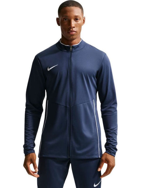 Nike Drifit Park 26 Men's Fleece Jacket Navy Blue
