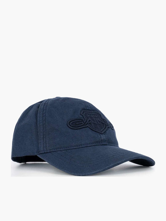 Gant Tonal.cap Ανδρικό Καπέλο Σκούρο Μπλε