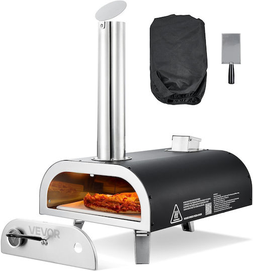 Vevor Cuptor de Pizza de lemn Black
