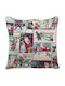 Signare Decorative Pillow Case 45x45cm Christmas Santa
