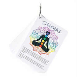 Set 23 Cărți 7 Chakra Guide Cards Îmbogățirea Practicii Chakra