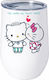 Hello Kitty Dear Daniel Valentine's Day No66 Glass Thermos Stainless Steel Double Wall 500ml – Premium Quality