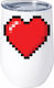 Minecraft Love Heart No15 Ποτήρι Θερμός Ανοξείδωτο Διπλό Τοίχωμα 500ml – Premium Ποιότητα Αγίου Βαλεντίνου