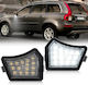 Φως Καθρέπτη Volvo C30 C70 S40 S60 S80 V50 V70 Smd Led 6000k Λευκά 2 Τεμάχια