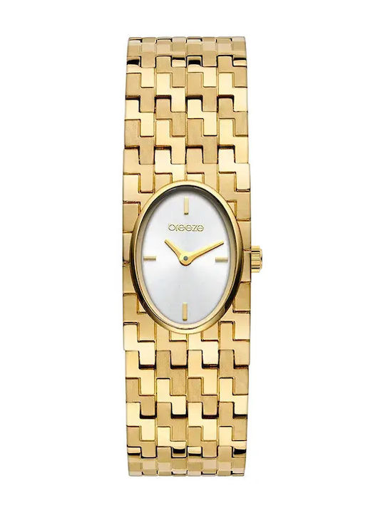 Breeze Women's Watch with Gold Metal Bracelet