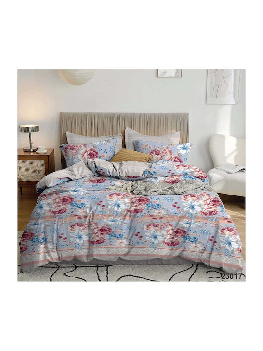Marwa King Size Bed Sheets Set with Rubber Hugg...