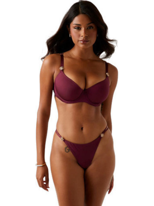 Γυναικείο Slip Maroon Noir