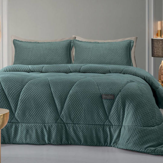 Saint Clair Duvet Cover Semi-double 180x240cm Serena Emerald