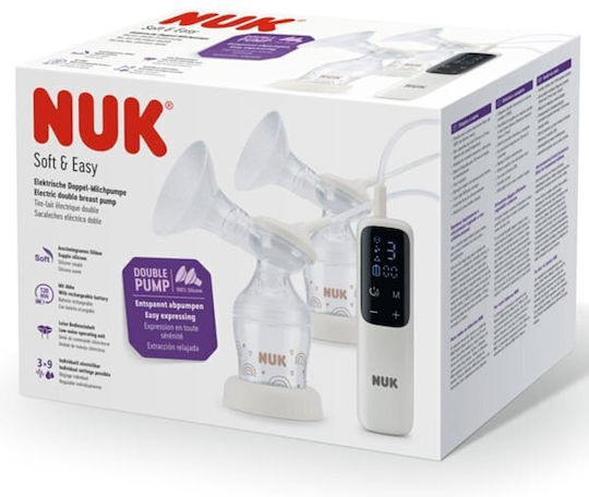 Nuk Електрическа Двойна Помпа за Кърма Perfect Match Soft & Easy Бял 10.252.143