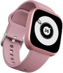 HiFuture Edge Aluminium Smartwatch with Heart Rate Monitor (Pink) HiFuture Edge Aluminium Smartwatch with Heart Rate Monitor (Pink)