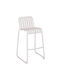 Stool Bar Metallic White