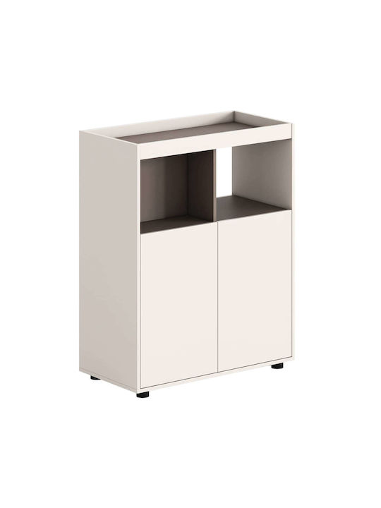 Cabinet de Birou Cream-light Brown 80x40x100cm