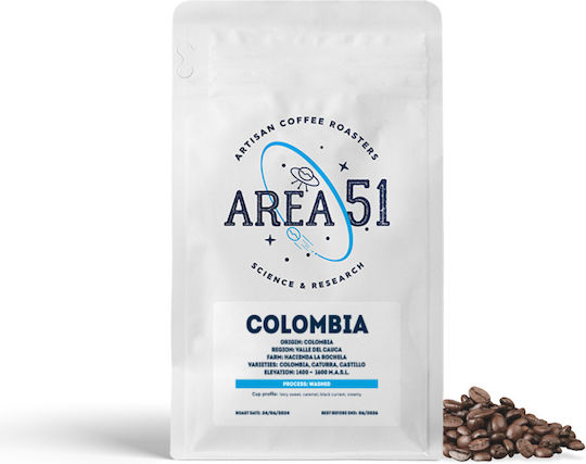 Area 51 Coffee Roasters Espresso Coffee Colombia Whole Beans 250gr