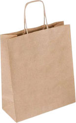 Papiertüten für Verpackungen Kraft mit Griff Braun 22x29x10cm 200Stück