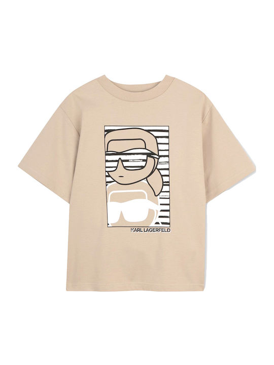 Kinder-T-Shirt Sand