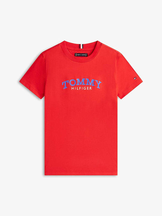 Tommy Hilfiger Παιδικό T-shirt Κοκκινο Tommy