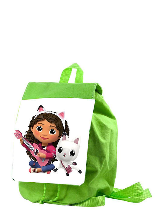 Kids Bag Gabby's Dollhouse Gabby Dollhouse Green 26x20x10cm