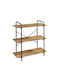 Δαπέδου Triv Black And Oak 80x34x80εκ.