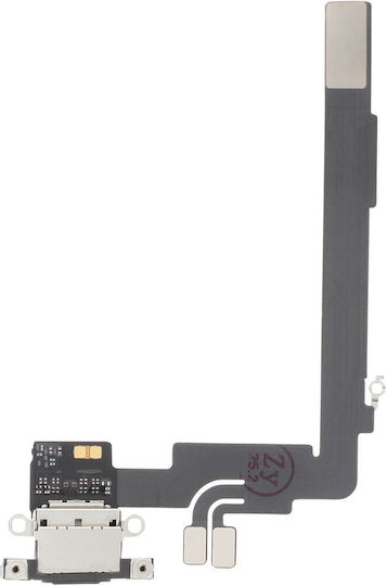 Avizar Handykabel Anschluss zum Aufladen iPhone 16 Pro Max Usb-c Port Mikrofon Reparatur Schwarz