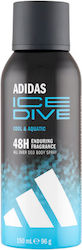 adidas Ice Dive Αποσμητικό σε Spray 150ml adidas Ice Dive Αποσμητικό σε Spray 150ml