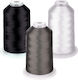 Embroidery Thread Set 3 Spools 5000 M Essential Colors 3