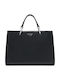 Leather Women's Bag Handbag Black