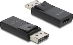 DeLock 61078 DisplayPort Male to USB-C Female 4 Pieces