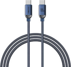 Recci USB 2.0 USB-C male - USB-C 30W 1.2m (RS09CC)