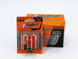 Kingtianli Extra Heavy Duty Zink-Batterien Zink C 1.5V 2Stück