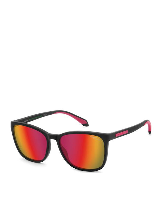 Polaroid Ochelari De Soare Unisex Cu Ramă Neagr...