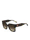 Carolina Herrera Unisex Sunglasses with Brown Tartaruga Horn-Rimmed Frame and Brown Gradient Lenses HER 0369/S 086/HA