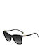 Carolina Herrera Her Unisex Sunglasses with Black Frame and Black Lens