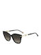 Carolina Herrera Unisex Sunglasses with Black Metallic Frame and Grey Gradient Lens HER 0379/S 807/HA