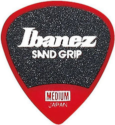 Ibanez Pa16msg-rd Sand Grip Red Πένα Short Teardrop 0.8mm