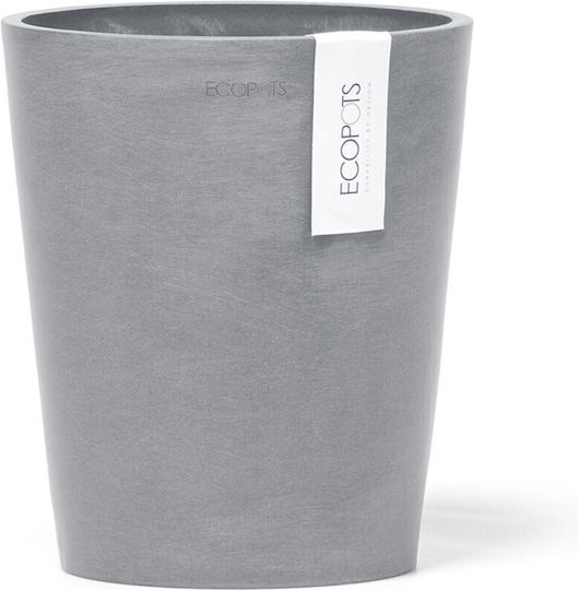 Ecopots Саксия Синьо сиво 14x16см.