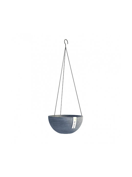 Ecopots Γλάστρα Πλαστική Blue Grey