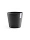 Ecopots Ghiveci Dark Grey 25x24.5cm.